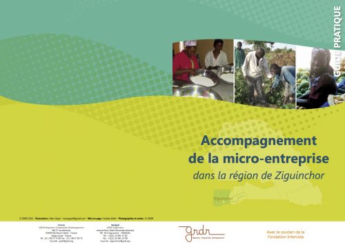 Ce guide du Grdr est un document de capitalisation des actions d’accompagnement de micro-entreprises et d’appui/conseil aux porteurs de projets économiques.